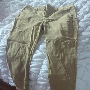 American Eagle Outfitters Tan Cropped Pants